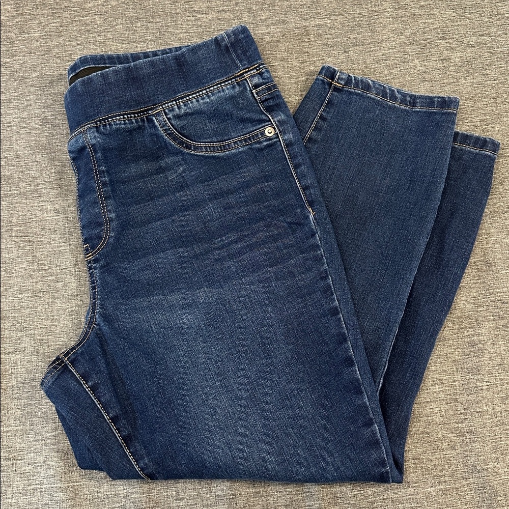 GEORGE Capri Jeggings with Classic Indigo Wash